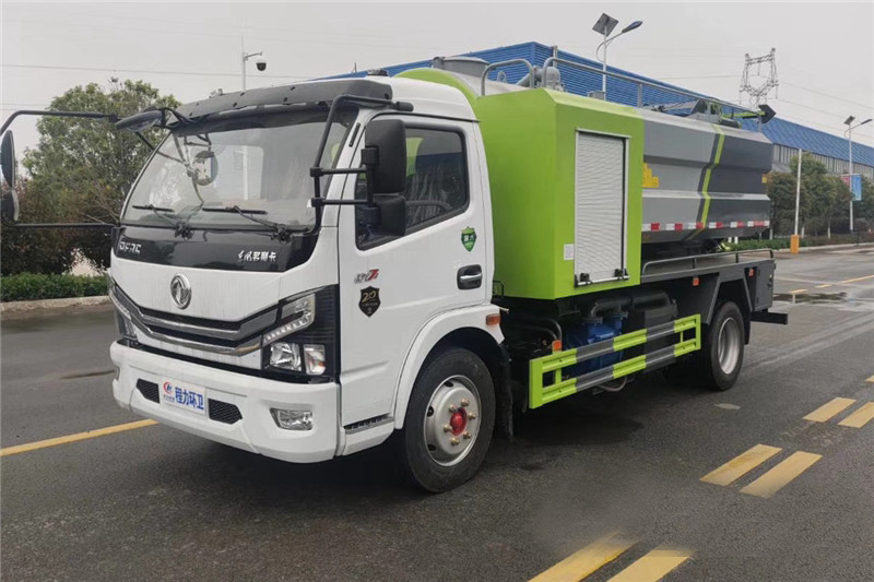 國六4立方 藍牌東風D6管道清洗車